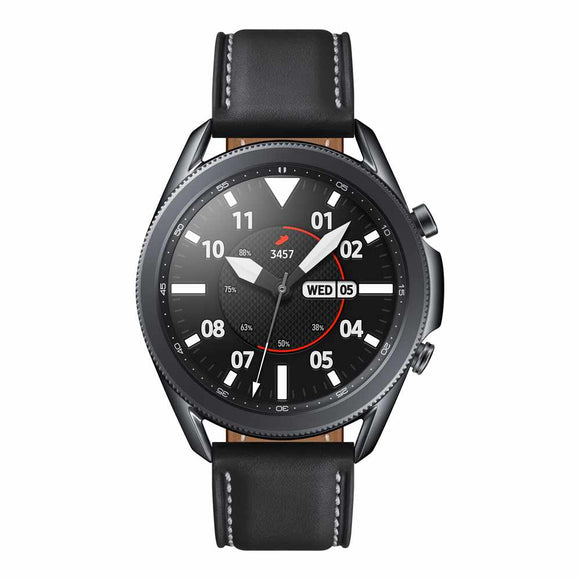 Samsung - Galaxy Watch3 45mm Mystic Black