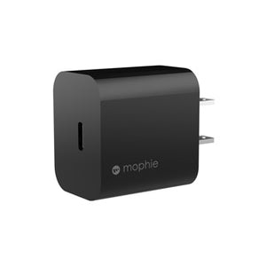 Mophie 20W black USB-C PD Wall Charger