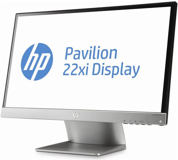 HP Pavilion 22xi IPS LED Backlit Monitor - Silver, Open Box - Unwired Solutions Inc