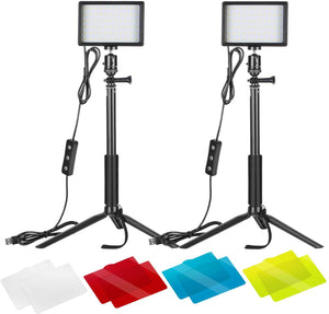 Photography Lamps with Tripod (2-pack)
