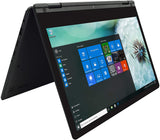 11.6" Ultra-Slim Laptop with 360° Hinge - WIN10 - Black