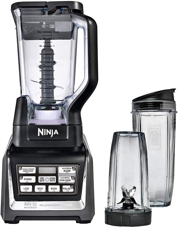 Nutri Ninja, Ninja Blender Duo with Auto-iQ, Black - BL641C - Unwired Solutions Inc