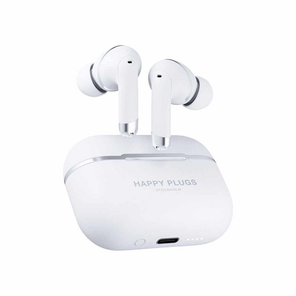 Happy Plugs - Air 1 ANC True Wireless Headphones White
