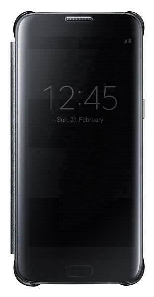 Clear View Cover GS7 edge Black - Unwired Solutions Inc