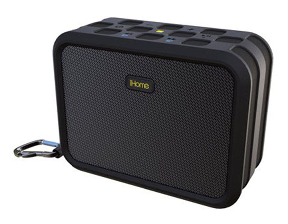 Waterproof BT Stereo Speaker Black - Unwired Solutions Inc