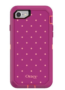 Defender iPhone 8/7 Coral Dot - Unwired Solutions Inc