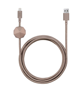 Charge/Sync Anchor Cable Lightning Taupe - Unwired Solutions Inc