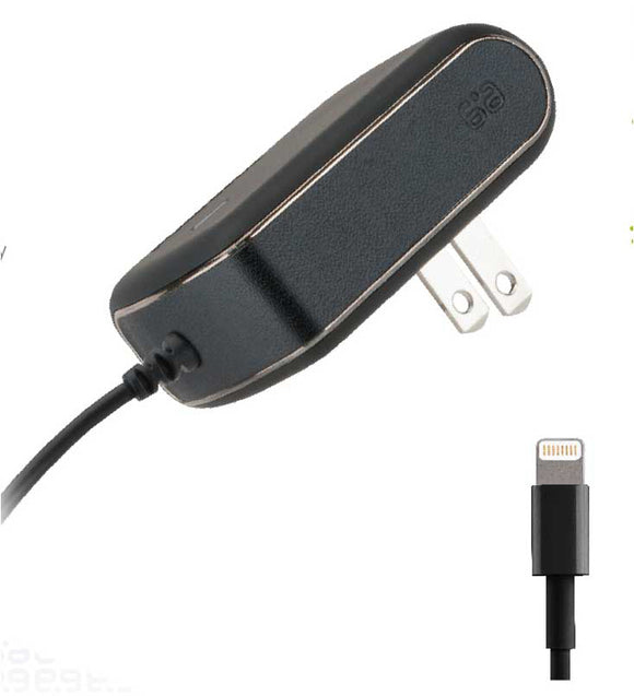 Wall Charger Lightning 1A Black - Unwired Solutions Inc