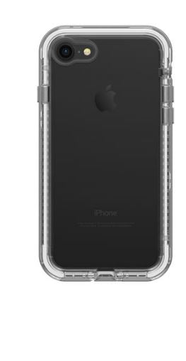 Next iPhone 8/7 Beach Pebble (Clear/Gray) - Unwired Solutions Inc