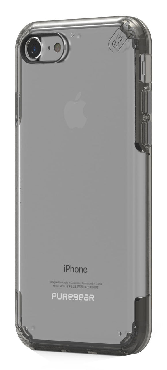 Slim Shell Pro iPhone 8/7 Clear/Light Gray - Unwired Solutions Inc