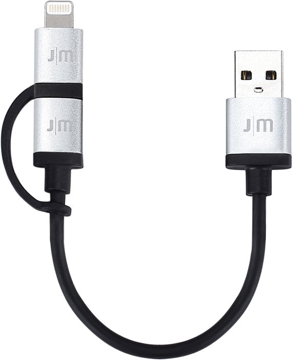 Charge/Sync AluCable Mini Lightning/Micro USB 4