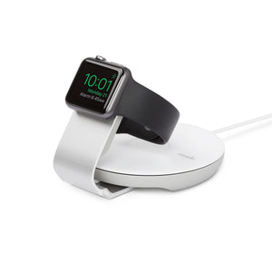 Travel Stand Apple Watch White/Silver - Unwired Solutions Inc