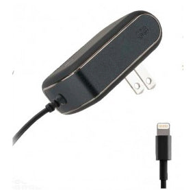 Lightning Wall Charger 1A Black - Unwired Solutions Inc