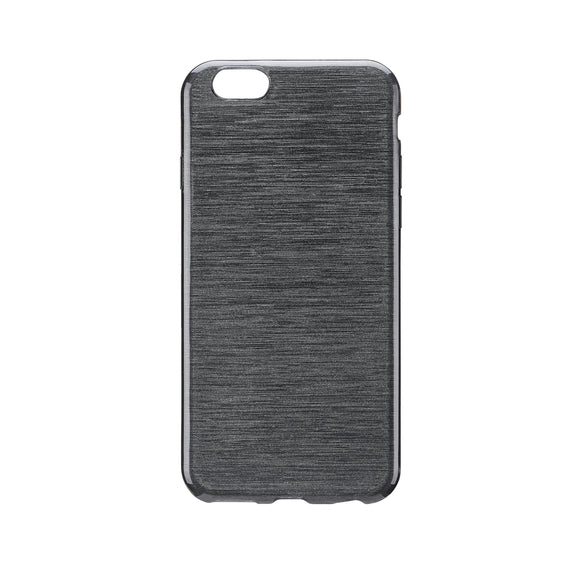 Brushed Gel Skin iPhone 6/6S Black - Unwired Solutions Inc