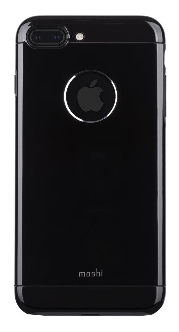 iGlaze Armour iPhone 8 Plus/7 Plus Jet Black - Unwired Solutions Inc