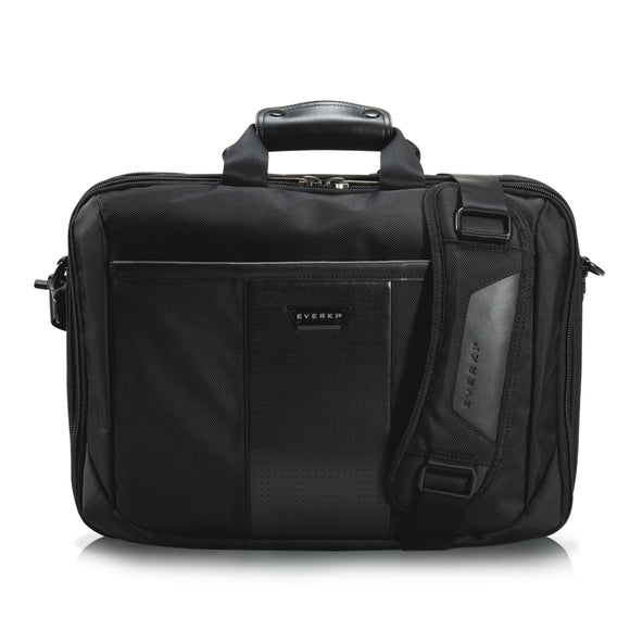 Versa Premium Laptop Bag/Briefcase 16in Black - Unwired