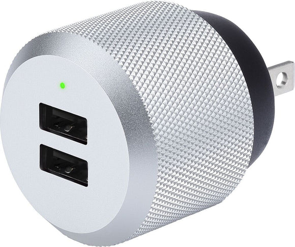 AluPlug Luxury Wall Charger Silver - Unwired Solutions Inc
