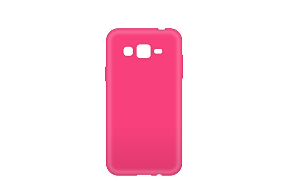 Solid Gel Skin Galaxy J3 Pink - Unwired Solutions Inc