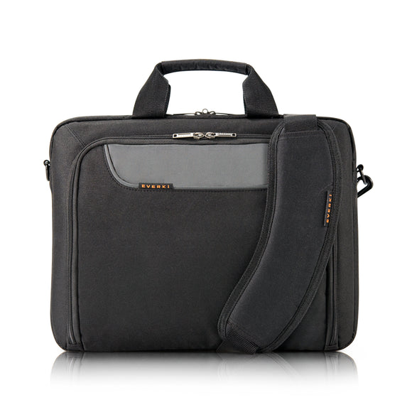 Advance Laptop Bag/Briefcase up to 14.1in Black - Unwired