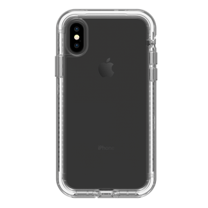 Next iPhone X Beach Pebble (Clear/Gray) - Unwired Solutions Inc