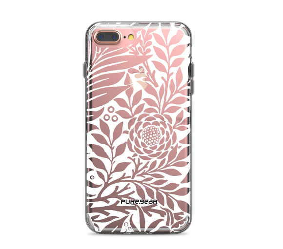 Motif Series iPhone 8 Plus/7 Plus White Floral - Unwired Solutions Inc