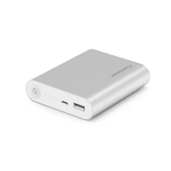 Purejuice Portable powerbank 10400 mAh Silver - Unwired