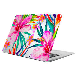 Clear Deflector MacBook 12'' Hibiscus - Unwired Solutions Inc