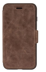 Strada Folio iPhone 8 Plus/7 Plus Espresso (Brown) - Unwired Solutions Inc