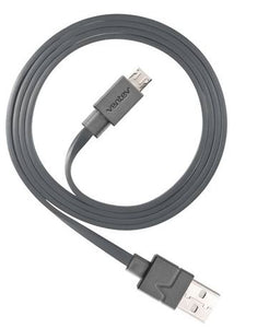 Charge/Sync Cable Micro USB 6ft Gray - Unwired Solutions Inc