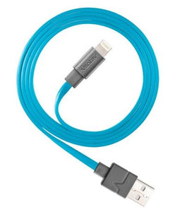 Charge/Sync Cable Lightning 6ft Blue - Unwired Solutions Inc