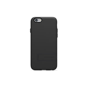 Slim Shell w/Kickstand iPhone 6/6S Black - Unwired Solutions Inc