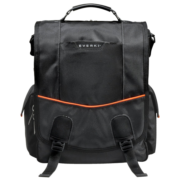 Urbanite Laptop Vertical Messenger Bag Black - Unwired