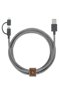 Belt Cable Twin Head (2M) Zebra - Unwired Solutions Inc