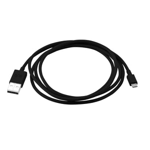 Charge/Sync Cable Micro USB 4ft Black - Unwired Solutions Inc