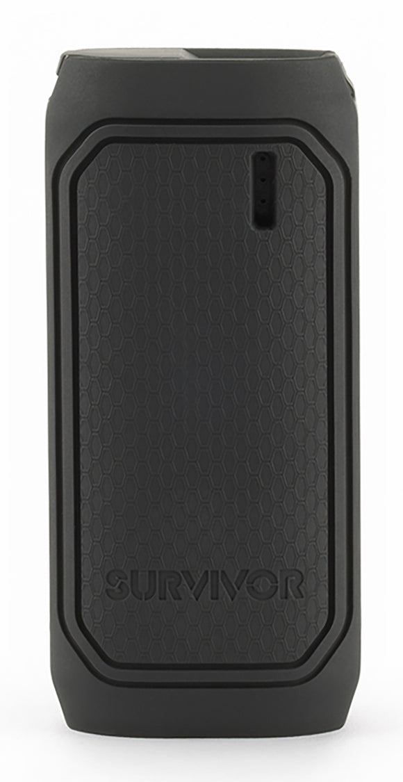 Survivor Portable powerbank 6000mAh Black - Unwired