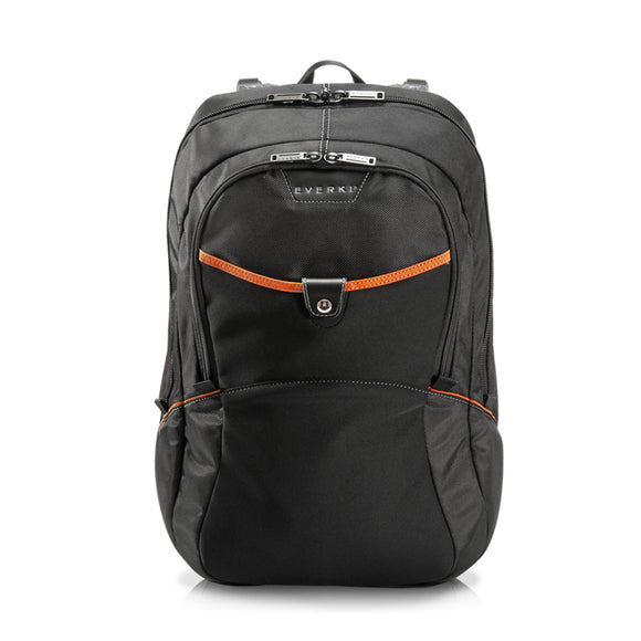Glide Compact Laptop Backpack up to 17.3in Black - Unwired
