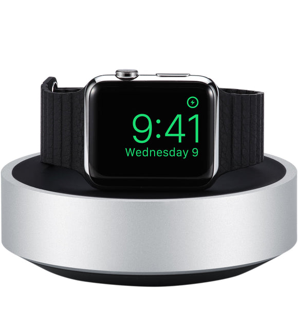 HoverDock Apple watch Silver - Unwired Solutions Inc