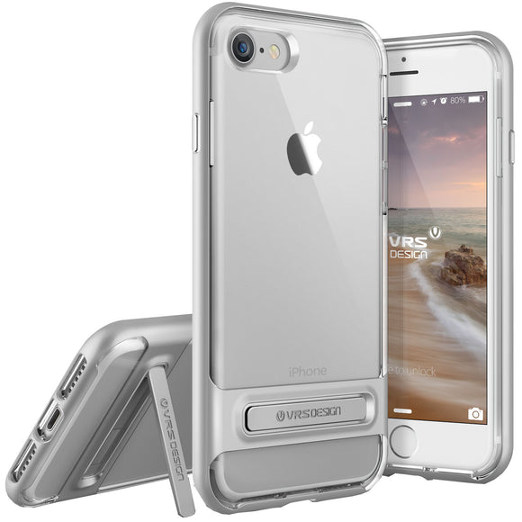 Crystal Bumper iPhone 7 Satin Silver - Unwired Solutions Inc