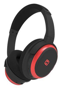 BT Noise Canceling Headphones Black/Red - Unwired