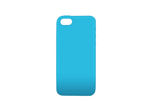 Solid Gel Skin iPhone 5/5S/SE Blue - Unwired Solutions Inc