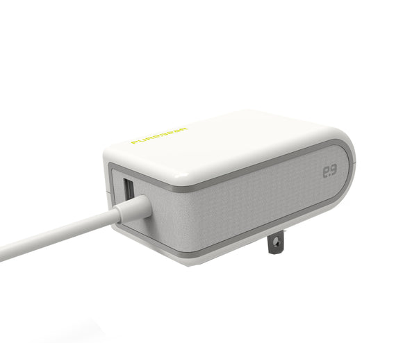 Wall Charger USB C 4.8A White - Unwired Solutions Inc