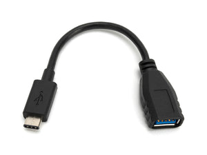 USB C to USB A Adapter Black - Unwired