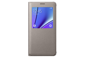 S View Cover Note 5 Gold - Unwired Solutions Inc