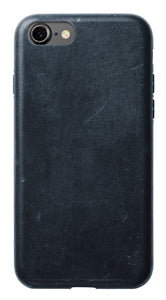 Leather Case iPhone 8/7 Blue - Unwired Solutions Inc