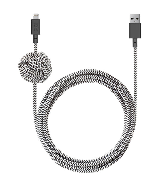 Night Cable Lightning Zebra - Unwired Solutions Inc