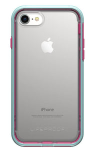 Slam iPhone 8/7 Aloha Sunsset (Clear/Blue/Magenta) - Unwired Solutions Inc