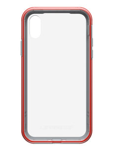 Slam iPhone X Lava Chaser (Clear/Red/Gray) - Unwired Solutions Inc