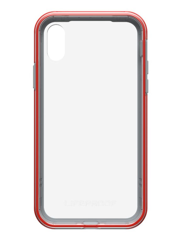 Slam iPhone X Lava Chaser (Clear/Red/Gray) - Unwired Solutions Inc