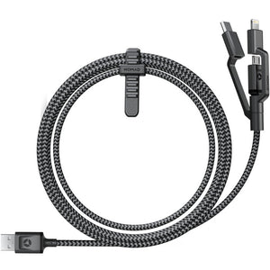 Rugged Universal Cable Micro USB/USB Type-C/Lightning - Unwired Solutions Inc