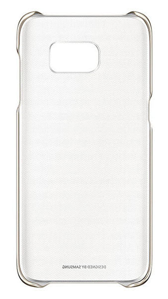 Clear Cover GS7 Edge Gold - Unwired Solutions Inc